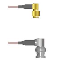 Amphenol Custom Cable Q-3800F000H007i RF Cable Assemblies SMA-RP/BNC-RP G142 7I