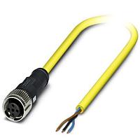 PHOENIX CONTACT 1406324 Sensor Cables / Actuator Cables SAC-3P- 2.0-542/ FS SCO BK