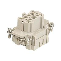 HARTING 09330062702 Inserts HAN E 6P FEMALE CRMP ORDER CONTACTS SEP