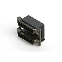 EDAC 661-025-364-00A Dual Port D-Sub Connectors Right-angle Dual Port D-Sub Connector