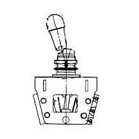 Honeywell 28AT18-T-F Toggle Switches Toggle SW 8PDT 2POS SOLD TERM LOCKN LVR