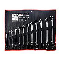 Yato YT-0398 Bi-hexagonal ring spanner set 12pcs