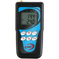 Comet C0111 Single channel thermometer (battery 9 V or 12 V adaptor with NiMH 9 V battery)