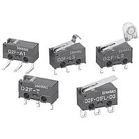 Omron Electronics D2F-L30-A Snap Action Switches Subminiature Basic Switch