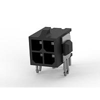 AMP Connectors - TE Connectivity 3-794677-4 Headers 4POS MICRO MNL ASSY,R/A,THRU