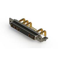 EDAC 630-17W5650-3N3 Mixed Contact D-Sub Connectors Right-angle Power Combo D-Sub Connector