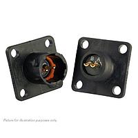 Eaton Souriau-Sunbank UTS08E2P Receptacles 2P Pin Receptacle Square Flange Sz 8E