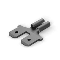 AMP Connectors - TE Connectivity 63699-1 Piggyback DOUBLE MALE TAB.187