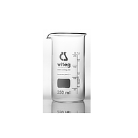 WITEG 5 502 001 B Beaker tall form with spout and Witeg logo (1000ml; 10 pcs)