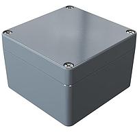 Rose 011212080 Enclosures for Industrial Automation ENCLOSURE, ALUMINUM, 120 X 122 X 81MM, PAINTED, RAL 7001 - STANDARD