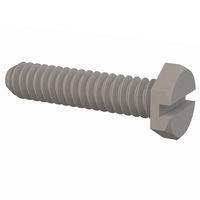 Essentra Components 010440X050 Hex Slotted Hex Slotted Screw, #4-40 Thread, 1/2 Lg