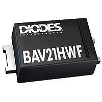 Diodes Incorporated BAV21HWF-7 High Voltage Diode 250V High Volt 100nA Ir 50ns 350mW