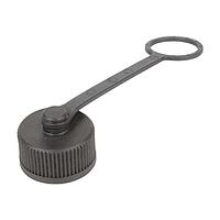 HARTING 21410000001 Cap Plastic Cover for male M12 w/ lanyard for cable