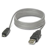 PHOENIX CONTACT 2701626 Programming Cable CAB-USB A/ MICRO USB B/2,0M