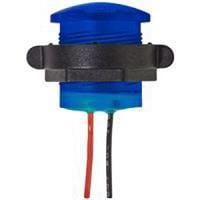 VCC CNX722C600FVW Indicators 22MM BLUE FLEXVOLT WIRE LEADS