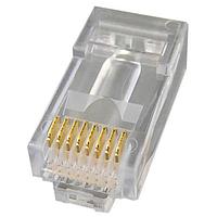 Stewart Connector SS-39500-001 Modular Qwik RJ45 Cat6/Cat5E Plug Pack of 50