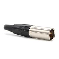 Io Audio Technologies IO-TXLR3-M XLR Connectors 3-Pin Tiny XLR Cable Connector, Male