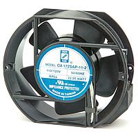 Orion Fans OA172SAP-11-3WB Axial Axial Fan, 150x172x51mm, 115VAC, 115CFM, 16W, 33.2dBA, 1700RPM, Ball, Lead Wires
