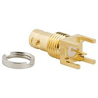 Amphenol RF 034-1028 PCB Connectors HD BNC Strt PCB Jack Blkhd Thru-Hole