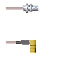 Amphenol Custom Cable Q-0703T000R007i RF Cable Assemblies BNC-SJB/SMB-RP G316D 7I
