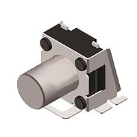 Diptronics TA3-4E2-V-T/R Tactile Switches Right Angle (SMT ) 6.3*6.18
