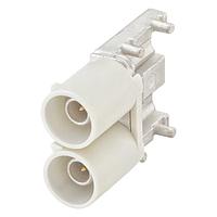 Rosenberger 59S2DA-40MT5-B PCB Connectors R/A Plug PCB w/Housing White