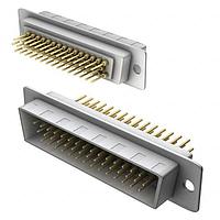 NorComp 780-M44-113R001 High Density D-Sub Connectors 44P HD MALE IP67 VERTICAL DIP SOLDER