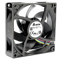Delta Electronics, Inc. QFR0912GJ-00P0 Axial DC Axial Fan, 92x92x25mm, 12VDC, 93.665CFM, 8.52W, 51dBA, 5600RPM, Tach/PWM