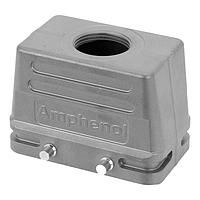 Amphenol Tuchel C146-11R010-600-8 Hoods Heavy Mate Hood Metric