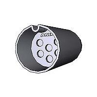 AMP Connectors - TE Connectivity 9-212437-1 Connectors 6P CIRC DIN PLG ASSY