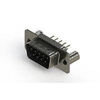 EDAC 627-M09-320-LN3 D-Sub Connectors - Standard Density Vertical Machined D-Sub Connectors