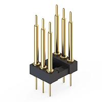 Mill-Max 151-10-306-00-005000 Headers & Wire Housings 6P DIP HDR OPEN FRAME .606L