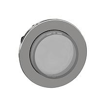 SCHNEIDER ZB4FH13 Button FLUSH WH PROJ. ILLPB HEAD LED PP
