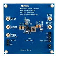 Monolithic Power Systems (MPS) EVBL4571-QB-00A Voltage Regulator - Switching Regulator 1A, 60V, High-Efficiency, SynchronousStep-Down ConverterEvaluation Board