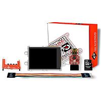4D Systems SK-24PTU-AR Display Development Tools Starter Kit for uLCD-24PTU-AR with 4GB Industrial microSD Card