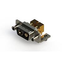 EDAC 629-2WK2240-7ND Mixed Contact D-Sub Connectors Right-angle Power Combo D-Sub Connector