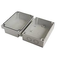 Bud Industries PTK-18429 Electrical Enclosures PC+10% Fiberglass Box with Knockouts (6.9 X 4.9 X 3.9 In)