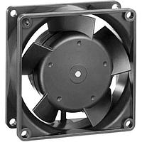 ebm-papst 8312HLU Axial Fan DC Tubeaxial Fan, 80x80x32mm, 12VDC, 39.4CFM, 4W, 43dBA, 4200RPM, Ball, IP68