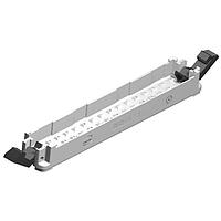 HARTING 09060029902 DIN 41612 Connectors DIN F Shroud Press-In Fixing, w/ locking levers, for pcb 1.6-2.4mm
