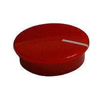 Eagle Plastic Devices 450-CL211 Knobs & Dials Red Cap-Wht Line 21mm Knob