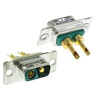 Amphenol CONEC 302W2CSXX41A10X Mixed Contact D-Sub Connectors 2W2C F MIXED POWER 10A SOLDER CUP