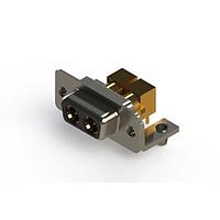 EDAC 630-2W2-640-7NB Mixed Contact D-Sub Connectors Right-angle Power Combo D-Sub Connector
