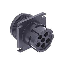 DEUTSCH - TE Connectivity HD10-6-12P-E004 6-Way SQ FG REC ASM