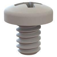 Essentra Components 010632PW018 Phillips Pan Phillips Screw, #6-32 Thread, 3/16 Lg