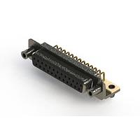 EDAC 622-M25-660-BN5 D-Sub Connectors - Standard Density EDAC Right Angle D-Sub Connector