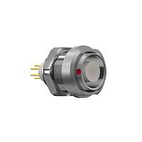 ODU G52LAC-P08NMM2-000L Connectors Panel Receptacle, Sty G5, Ser L, Sz 2, 8pos, PEEK, CRIMP