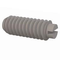 Essentra Components 012520S062 Set Screw Set Screw, Slotted Head, 1/4-20 Thread, 5/8 Lg