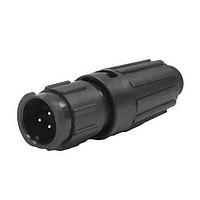 CONXALL W8282-3PG-P-519 Connectors 3#20 M Long Backshell .19 Grommet Size