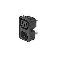 Schurter 4300.0301 Inlet/Outlet Combinations SNAP-IN W/O INT CONN