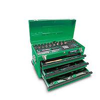 TOPTUL GCAZ0038 99PCS Professional Mechanical Tool Set W/3-Drawer Tool Chest